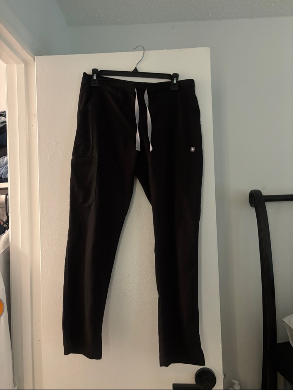 Figs MENS black wide leg bottoms